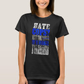 Hate Cops Call a Crackhead T-Shirt (Vorderseite)