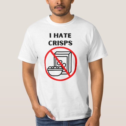 Hate Crisps T-Shirt (Vorderseite)