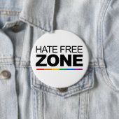 HATE FREE ZONE BUTTON (Beispiel)