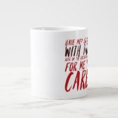 Hate - Gift Jumbo Tasse (Vorderseite)