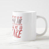Hate - Gift Jumbo Tasse (Rechts)