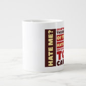 Hate - Gift Jumbo Tasse (Vorderseite)