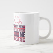Hate - Gift Jumbo Tasse (Rechts)