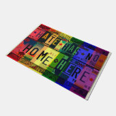 Hate Has No Home Here Doormat, Kindness Doormat Fußmatte (Schrägansicht)
