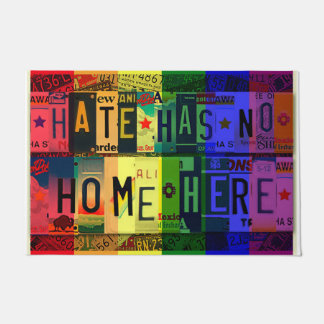 Hate Has No Home Here Doormat, Kindness Doormat Fußmatte