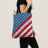 Hate hat keine Zuhause hier USA Patriotic Rustikal Tasche (Von Nahem)