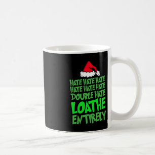 Hate Hate doppelten Hass verabscheuen ganz Spaß Ch Kaffeetasse