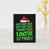 Hate Hate doppelten Hass verabscheuen ganz Spaß Ch Karte (Gelbe Blume)