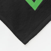 Hate Hate Double Hate Loathe ganz Spaß Christma Fleecedecke (Ecke)