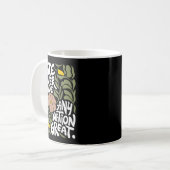 Hate Never Made Any Nation Great African Black His Kaffeetasse (Vorderseite Links)