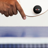 HATE PONG BALL TISCHTENNISBALL (Schaufel)