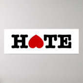 HATE POSTER (Vorne)