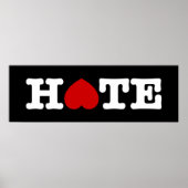 HATE POSTER (Vorne)