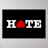 HATE POSTER (Vorne)