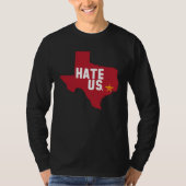Hate Us Houston Baseball Proud T-Shirt (Vorderseite)