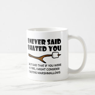 Hateful Marshmallows Funny Mug Kaffeetasse