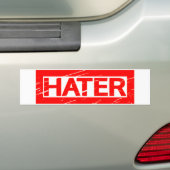Hater-Briefmarke Autoaufkleber (Auf Auto)
