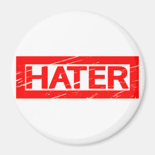 Hater-Briefmarke Magnet