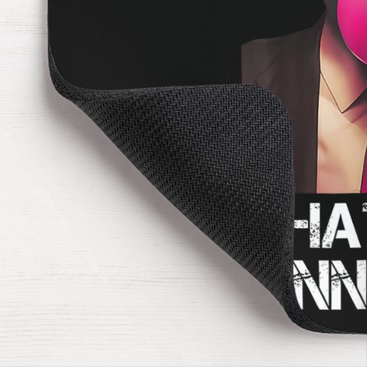 Haters Gonna Hate Funny Trump Bubble Gum Donald Tr Mousepad (Ecke)