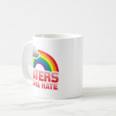 HATERS GONNA HATE KAFFEETASSE (Vorderseite Links)