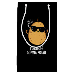 Haters Gonna Hate Kartoffeln Gonna potate Dark BG Kleine Geschenktüte