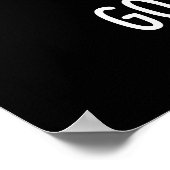 Haters Gonna Hate Kartoffeln Gonna potate Dark BG Poster (Ecke)