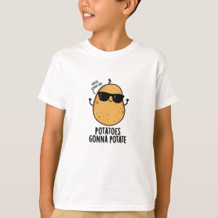 Haters Gonna Hate Kartoffeln Gonna potate Food Puf T-Shirt