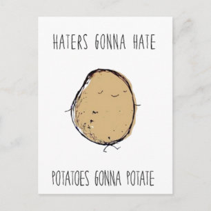 Haters Gonna Hate Postkarte