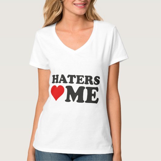 Haters Liebe T-Shirt (Vorderseite)