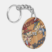 Hatfield gegen McCoy-Schlüsselanhänger Schlüsselanhänger (Vorderseite links)