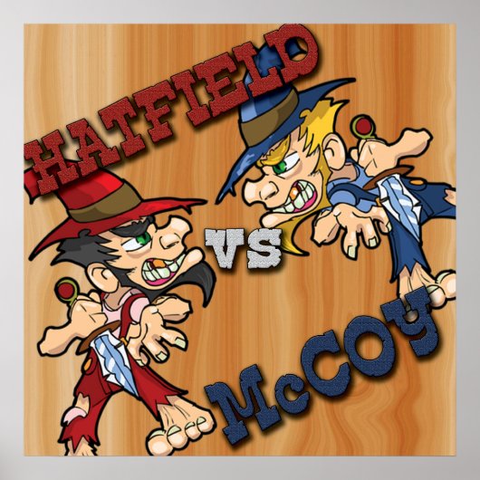 Hatfield vs McCoy Poster (Vorne)