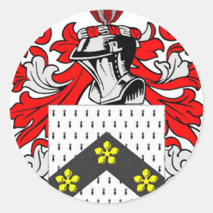 Hatfield-Wappen Runder Aufkleber