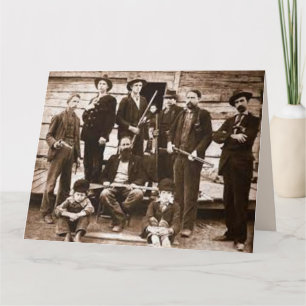 HATFIELDS (& MCCOYS) FUNNY BIRTHDAY Grußkarte Karte