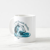 Hatha Yoga Gesundheitsstudio Kaffeetasse (Vorderseite Links)