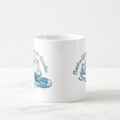 Hatha Yoga Gesundheitsstudio Kaffeetasse (Mittel)