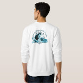 Hatha Yoga Gesundheitsstudio Sweatshirt (Schwarz voll)