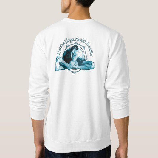 Hatha Yoga Health Studio Sweatshirt (Rückseite)