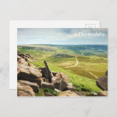 Hathersage Moor Postkarte (Vorne/Hinten)