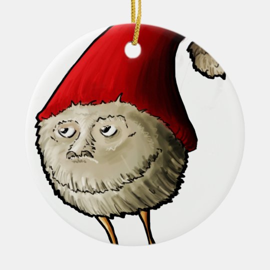 Hathideling Rundes Keramik Ornament