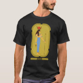 Hathor Ägyptischer Antikgoddess-T - Shirt (Vorderseite)