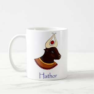 Hathor - alte ägyptische Kuhgöttin Kaffeetasse