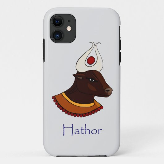 Hathor Ancient Egyptian Goddess Case-Mate iPhone Hülle (Rückseite)
