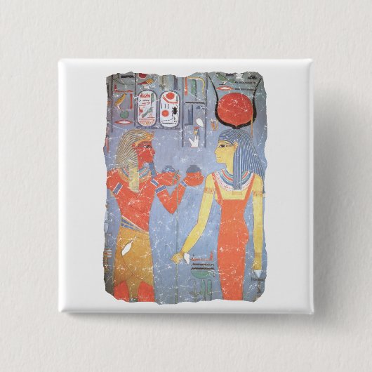 Hathor & Horemheb Button (Vorderseite)
