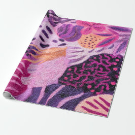 HATHOR Luxus Blumen Geschenkpapier