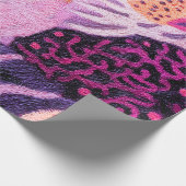 HATHOR Luxus Blumen Geschenkpapier (Ecke)