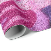 HATHOR Luxus Blumen Geschenkpapier (Rolleneckpunkt)