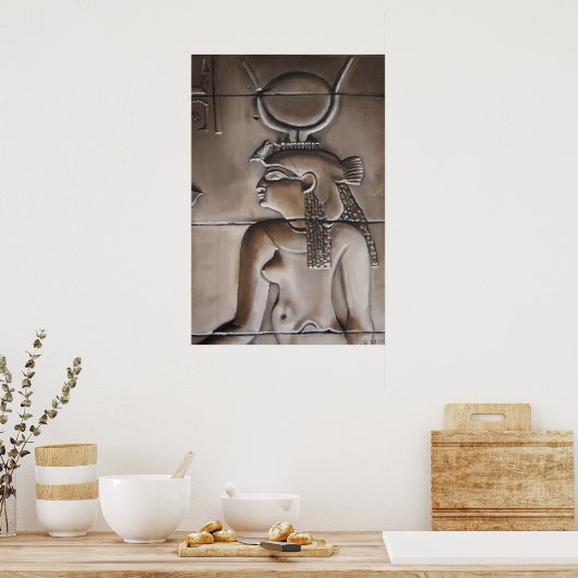 Hathor Poster (Küche)