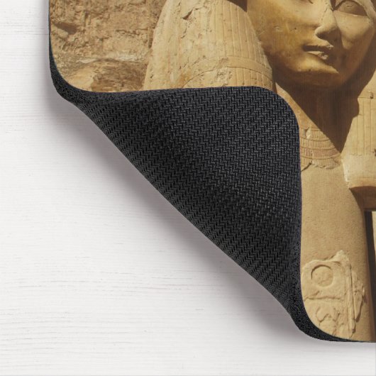 Hathor Spalte - Tempel der Königin-Hatshepsuts, Mousepad (Ecke)