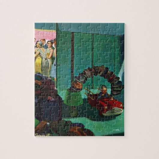 Hathut-Brücke Puzzle (Vertikal)