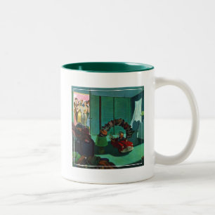 Hathut-Brücke Zweifarbige Tasse